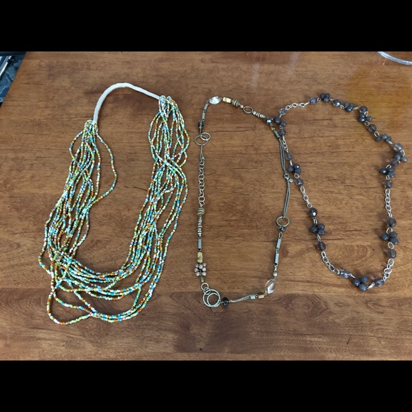 Jewelry - Three costume jewelry necklaces